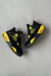 Air Jordan  Thunder 4. Black - yellow Siyah Hardal