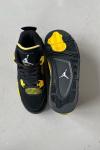 Air Jordan  Thunder 4. Black - yellow Siyah Hardal